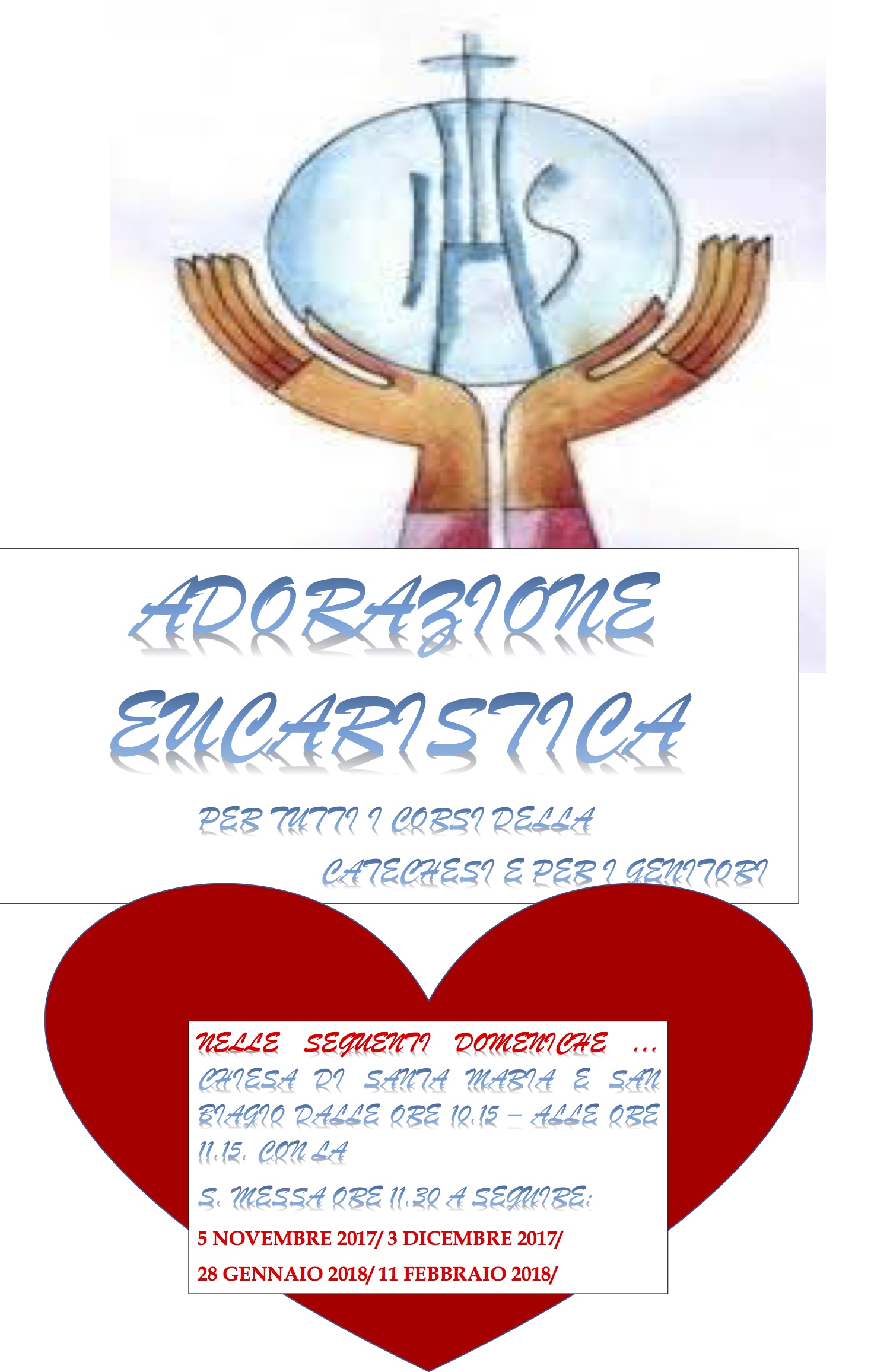 adorazione eucaristica in catechesi